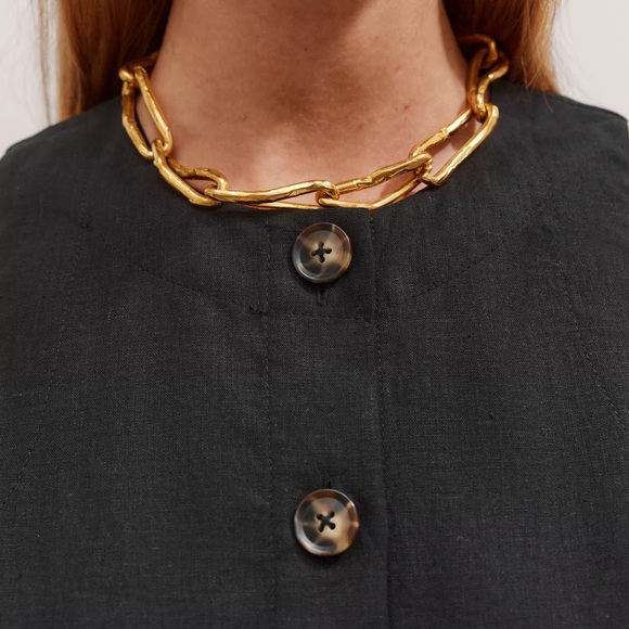 ME+EM Black Sleeveless Vest & Culottes Set, Size 4 - Picture 2 of 16